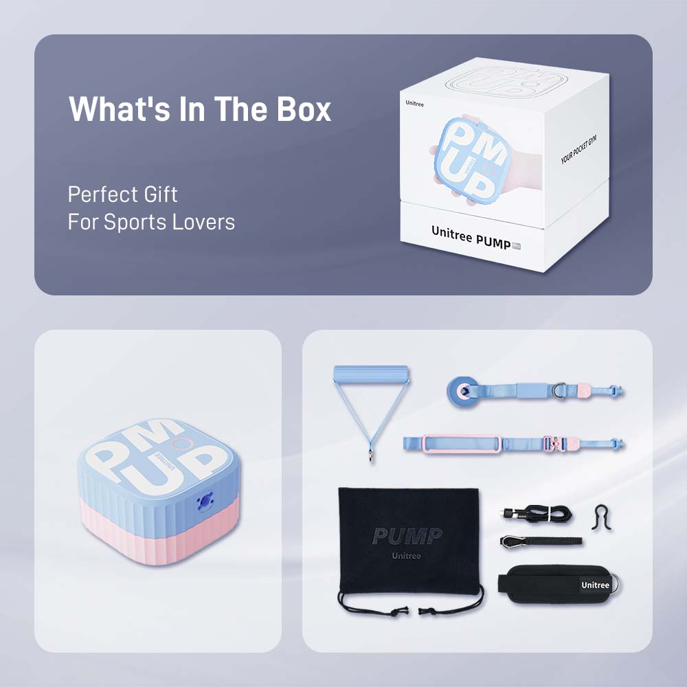 Transform Your Fitness Routine with the Ultimate Portable Smart Home Gym - The Unitree PUMP!