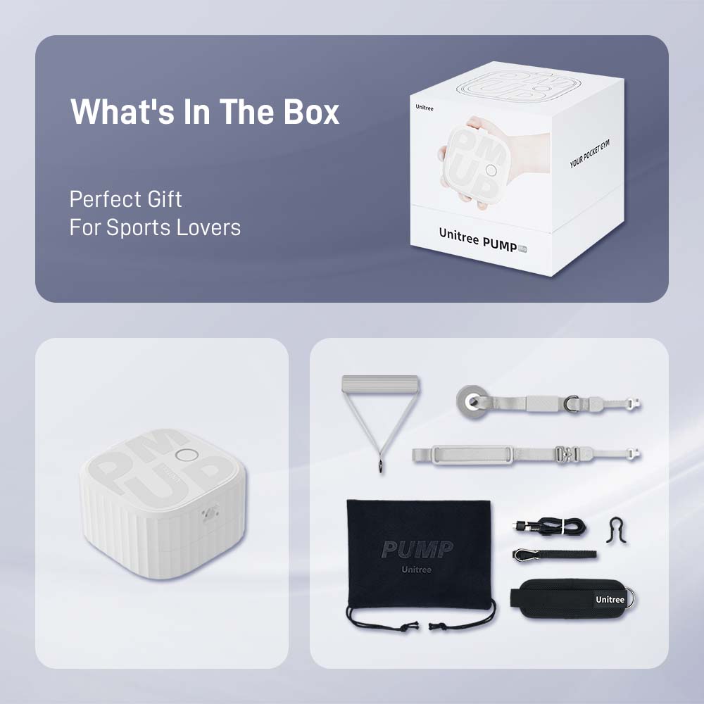 Transform Your Fitness Routine with the Ultimate Portable Smart Home Gym - The Unitree PUMP!