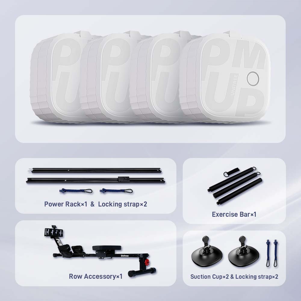 Transform Your Fitness Routine with the Ultimate Portable Smart Home Gym - The Unitree PUMP!