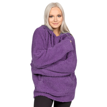 Cozy Up in Style with Our Cloud Knit Blanket Hoodie