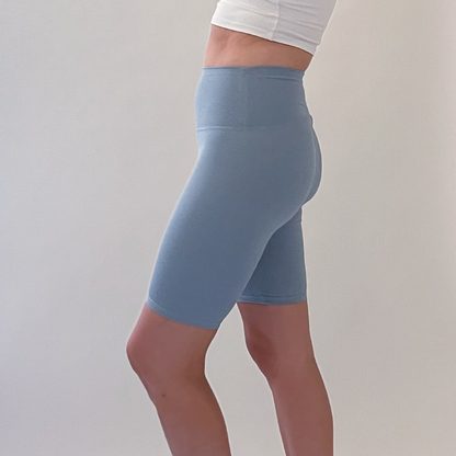 Ultimate Comfort Bundle: Built-In Thong Bike Shorts & Leggings (26") for Effortless Style