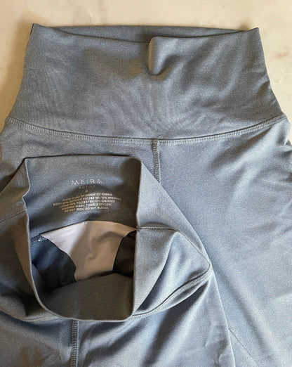 Ultimate Comfort Bundle: Built-In Thong Bike Shorts & Leggings (26") for Effortless Style