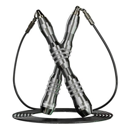Elevate Your Workout with Our Premium Jump Rope – Featuring Metal Non-Slip Handles and Durable Steel Wire for Ultimate Performance