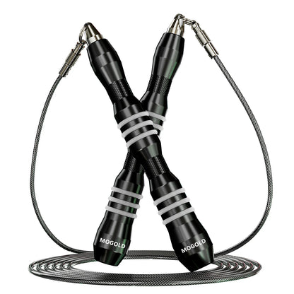 Elevate Your Workout with Our Premium Jump Rope – Featuring Metal Non-Slip Handles and Durable Steel Wire for Ultimate Performance