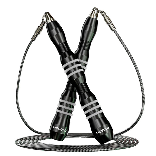 Elevate Your Workout with Our Premium Jump Rope – Featuring Metal Non-Slip Handles and Durable Steel Wire for Ultimate Performance