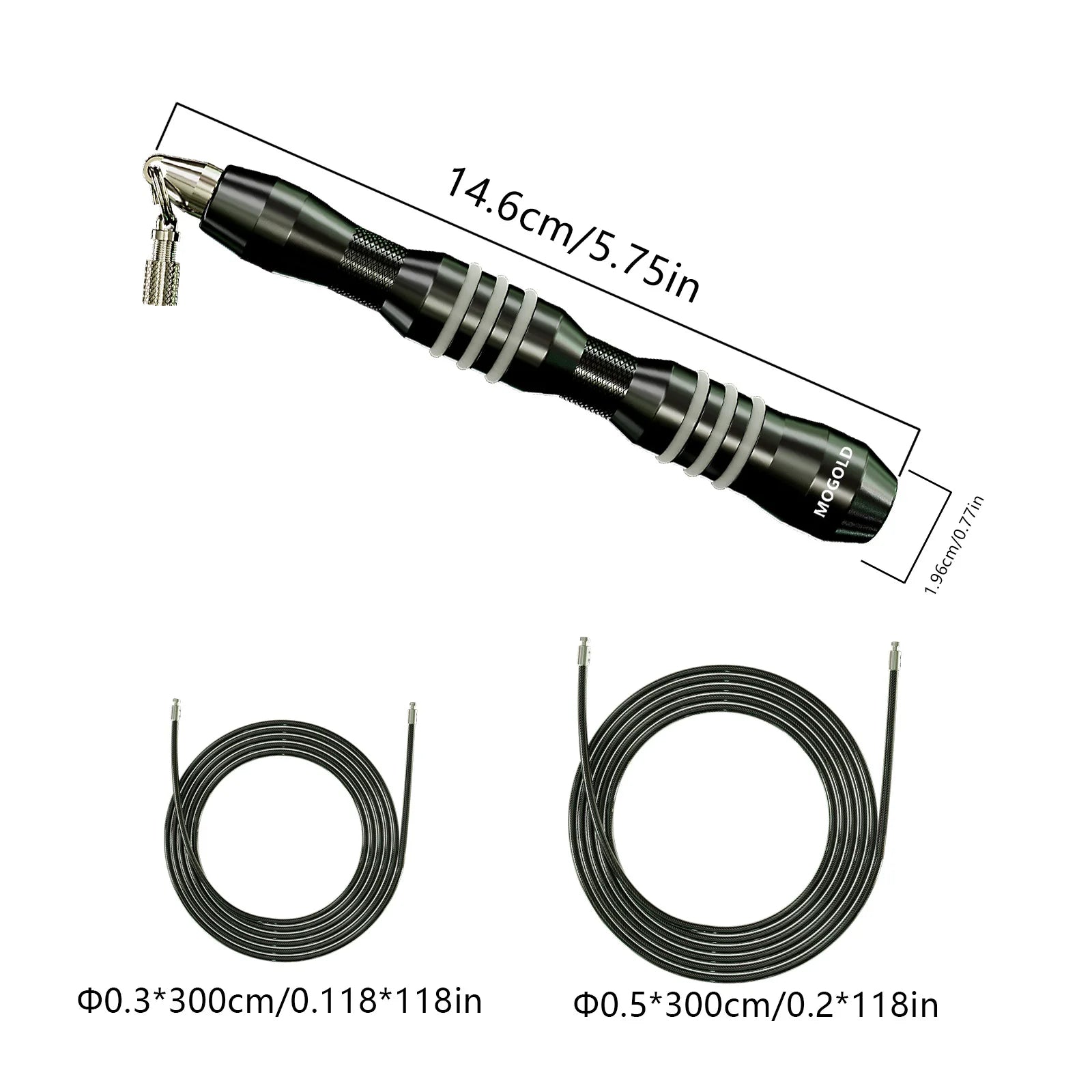 Elevate Your Workout with Our Premium Jump Rope – Featuring Metal Non-Slip Handles and Durable Steel Wire for Ultimate Performance