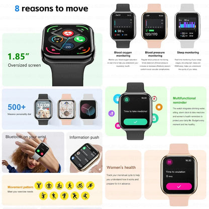 Discover the 2025 Original Apple Watch Series 10: Stylish Smartwatch with Bluetooth Calling, NFC, IP68 Waterproofing, and GPS Tracking for Men and Women